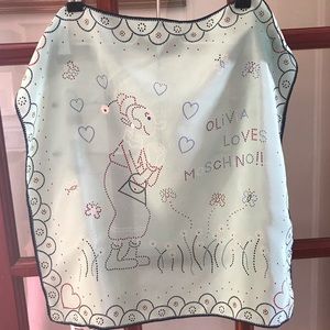 Moschino Silk Scarf